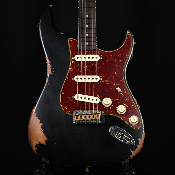 Fender Custom Shop Limited Edition '60 Stratocaster Roasted Heavy Relic- Aged Black 2024 (CZ580769)