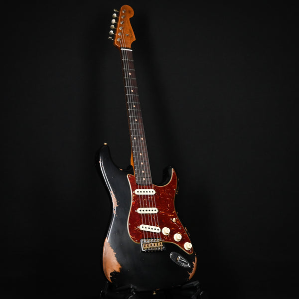 Fender Custom Shop Limited Edition '60 Stratocaster Roasted Heavy Relic- Aged Black 2024 (CZ580769)