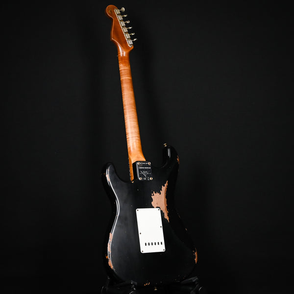 Fender Custom Shop Limited Edition '60 Stratocaster Roasted Heavy Relic- Aged Black 2024 (CZ580769)