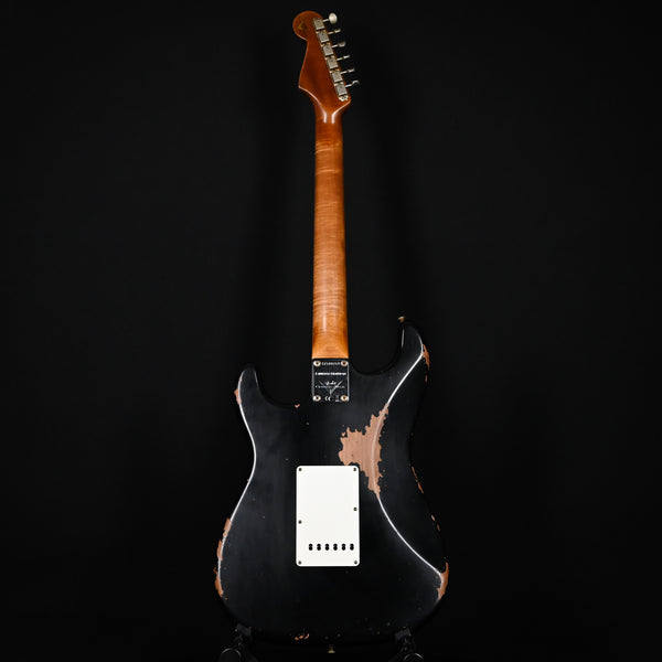 Fender Custom Shop Limited Edition '60 Stratocaster Roasted Heavy Relic- Aged Black 2024 (CZ580769)