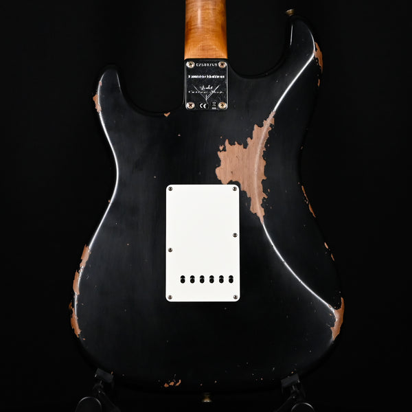 Fender Custom Shop Limited Edition '60 Stratocaster Roasted Heavy Relic- Aged Black 2024 (CZ580769)