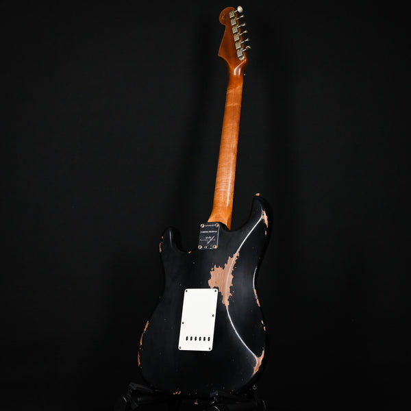 Fender Custom Shop Limited Edition '60 Stratocaster Roasted Heavy Relic- Aged Black 2024 (CZ580769)