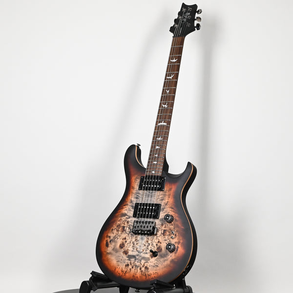PRS SE Custom 24-08 Poplar Burl Limited Edition- Charcoal Cherry Midnight Burst 2025 (CTIG098935)