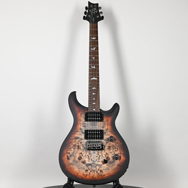 PRS SE Custom 24-08 Poplar Burl Limited Edition- Charcoal Cherry Midnight Burst 2025 (CTIG098935)