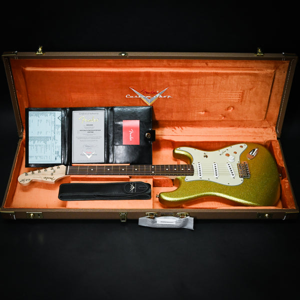 Fender Custom Shop Dick Dale Stratocaster NOS- Chartreuse Sparkle 2024 (CZ577562)