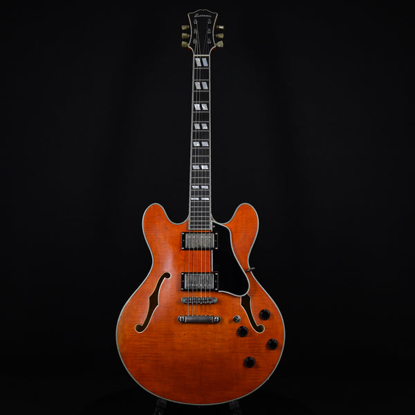 Eastman T59/v Thinline Archtop Amber Ebony Fingerboard (P2202117)