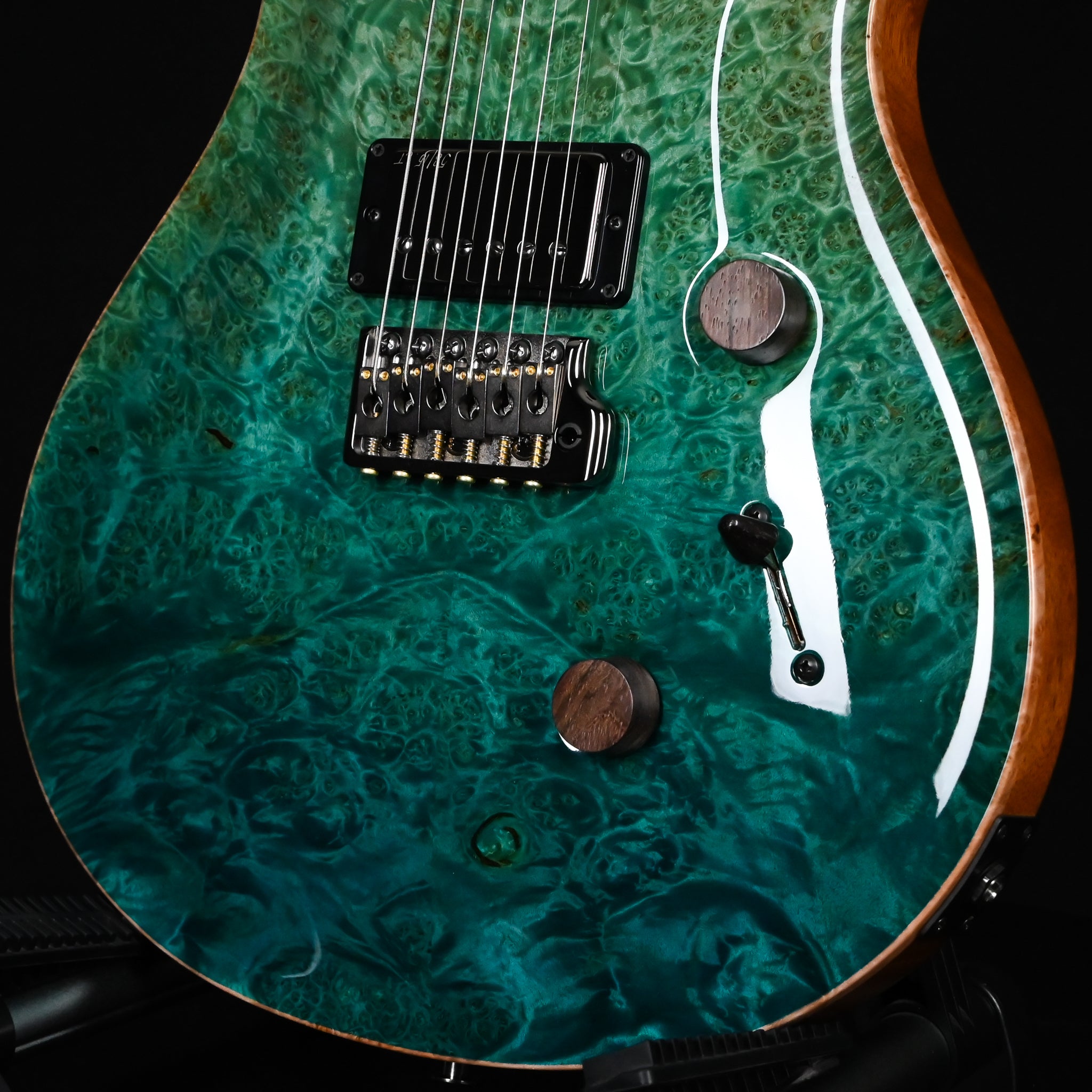 PRS Private Stock #12502 Custom 24 w/ Brazlian Rosewood Neck- Turquoise Fade 2026 (26-428915)