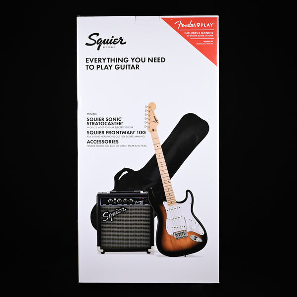 Squier-Fender Sonic Starter Pack- 2 Color Sunburst (CRNI24015490)