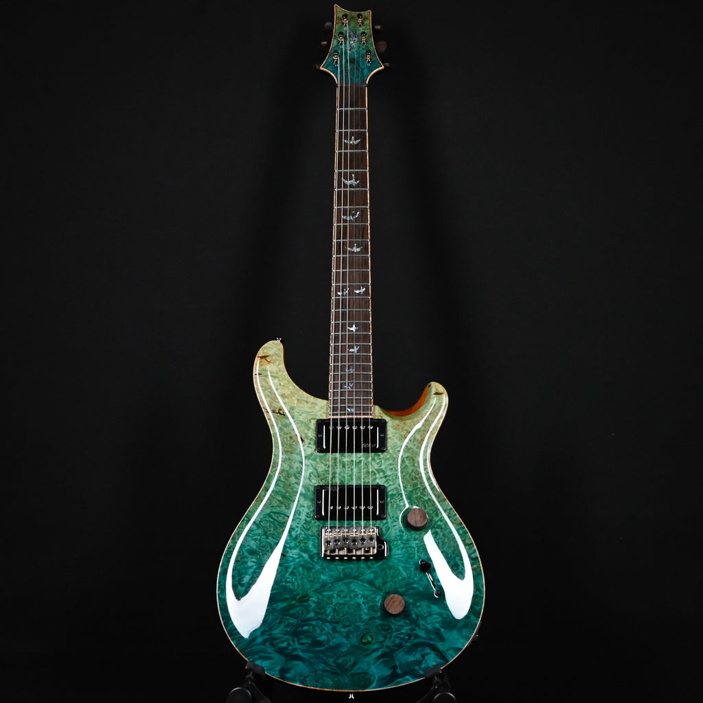 PRS Private Stock #12502 Custom 24 w/ Brazlian Rosewood Neck- Turquoise Fade 2026 (26-428915)