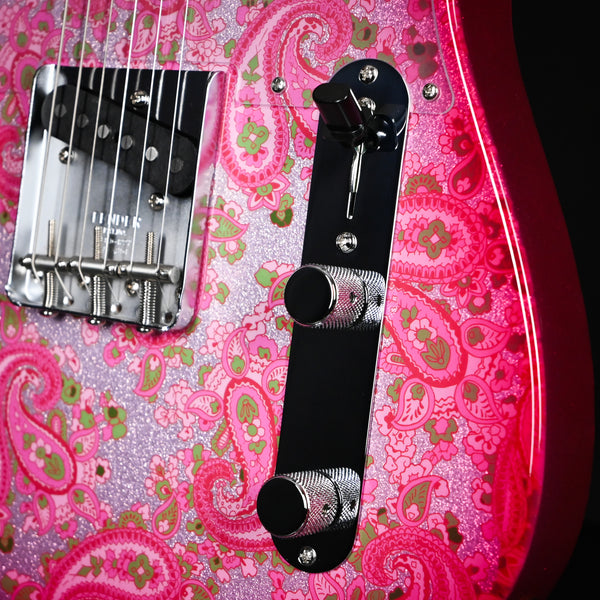 Fender Custom Shop Paisley Telecaster NOS, Masterbuilt Paul Waller - Silver Paisley Sparkle (R137719)