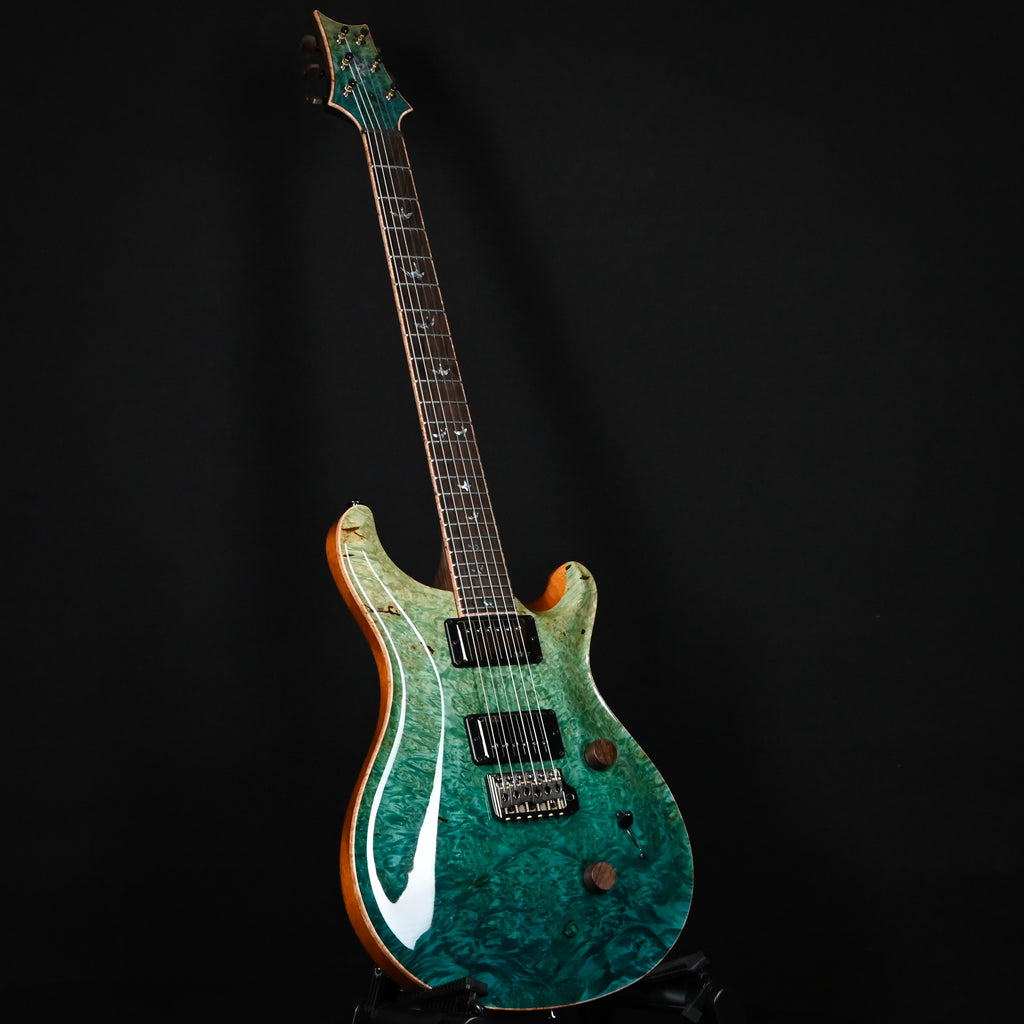 PRS Private Stock #12502 Custom 24 w/ Brazlian Rosewood Neck- Turquoise Fade 2026 (26-428915)