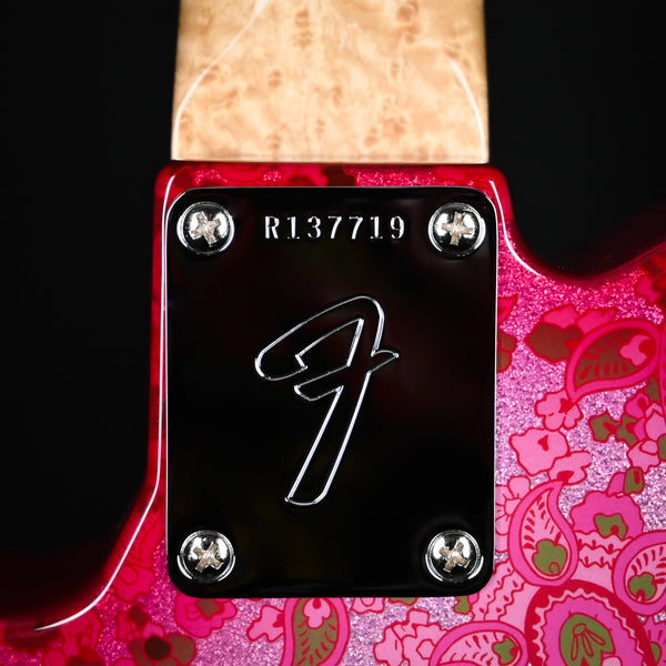 Fender Custom Shop Paisley Telecaster NOS, Masterbuilt Paul Waller - Silver Paisley Sparkle (R137719)