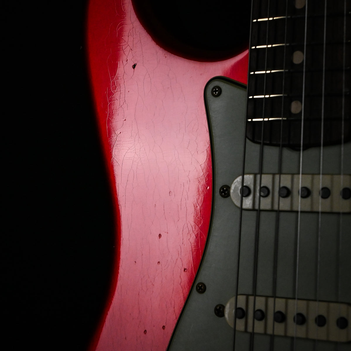 Fender Custom Shop Limited Edition '63 Stratocaster Journeyman- Aged Candy Apple Red 2026 (CZ589547)