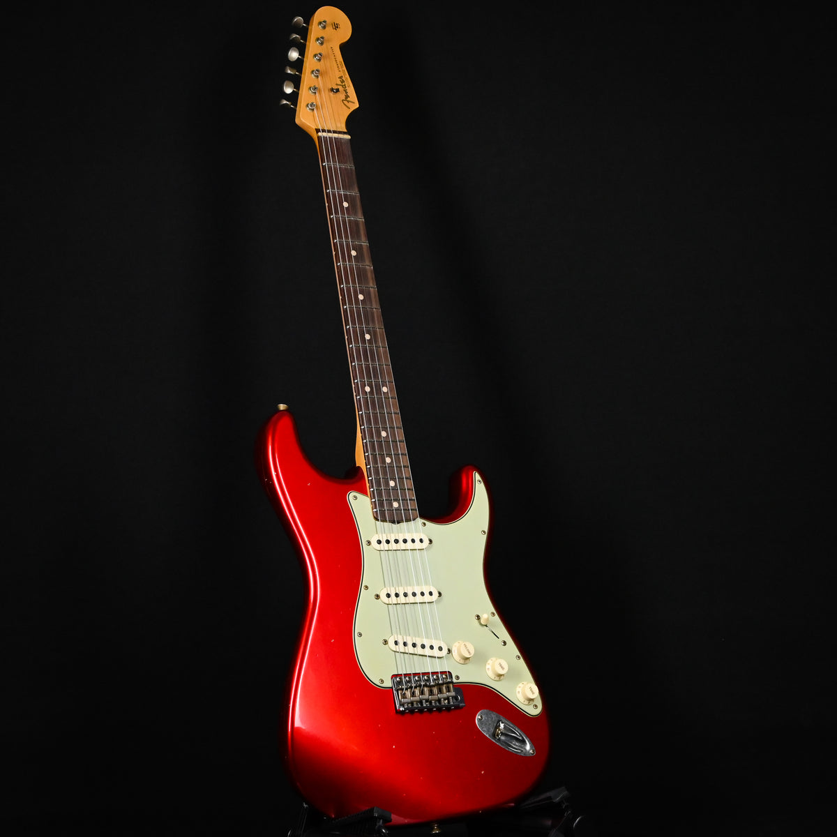 Fender Custom Shop Limited Edition '63 Stratocaster Journeyman- Aged Candy Apple Red 2026 (CZ589547)
