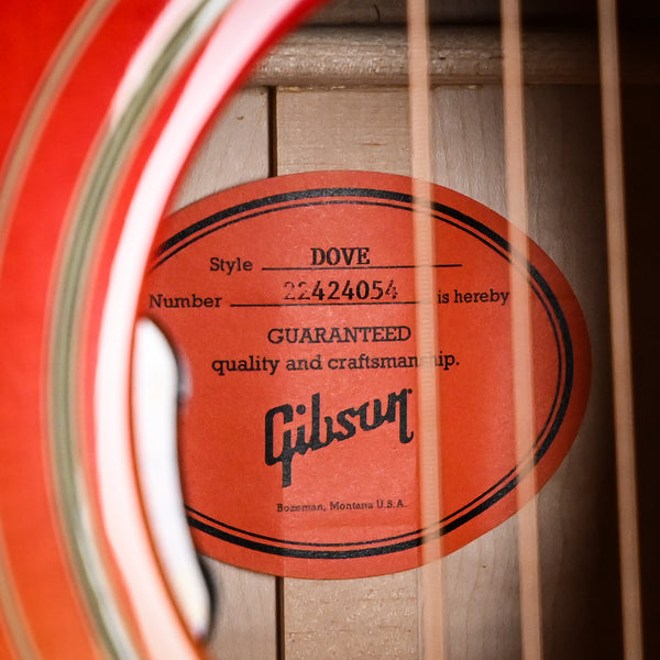 Gibson Acoustic Dove Original- Vintage Cherry Sunburst (22424054)