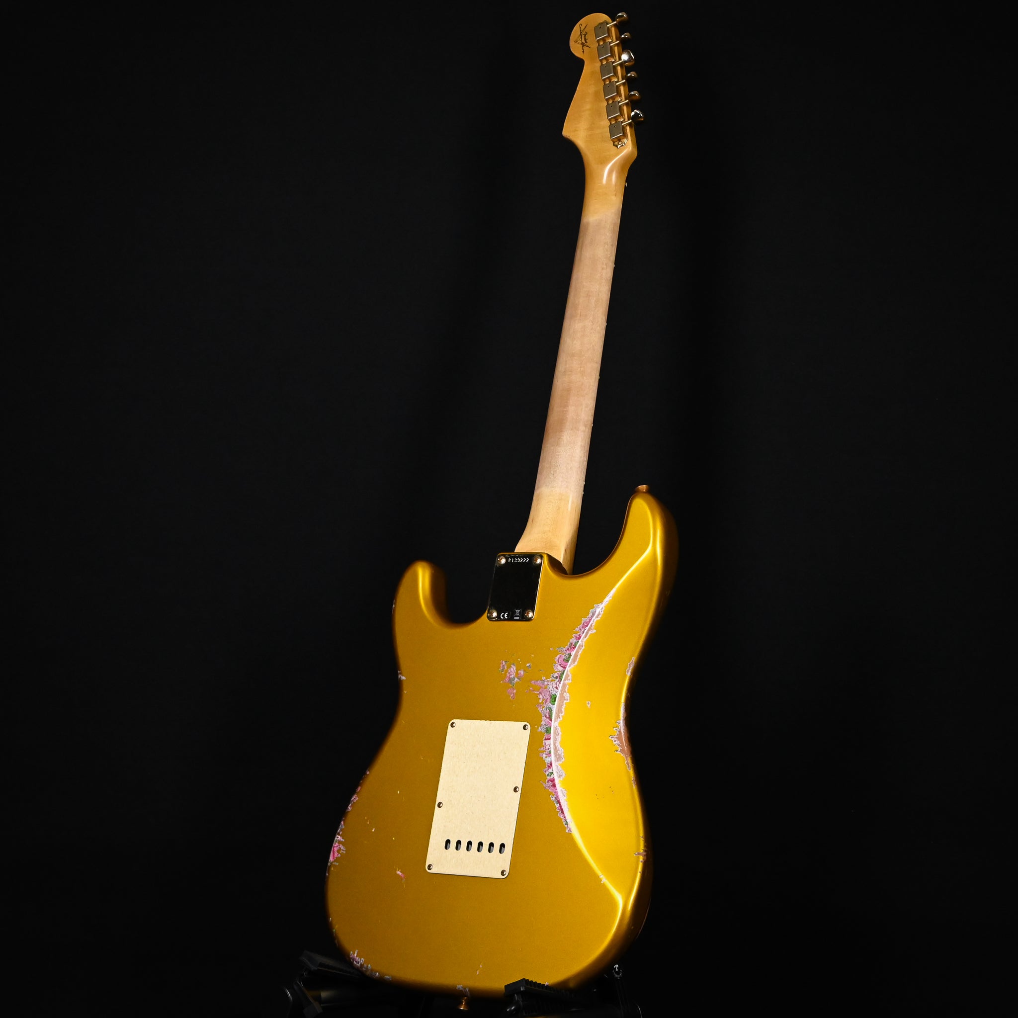 Fender Custom Shop 1962 Stratocaster w/ Gold Hardware Heavy Relic- Frost Gold/ Pink Paisley 2025 (R139222)