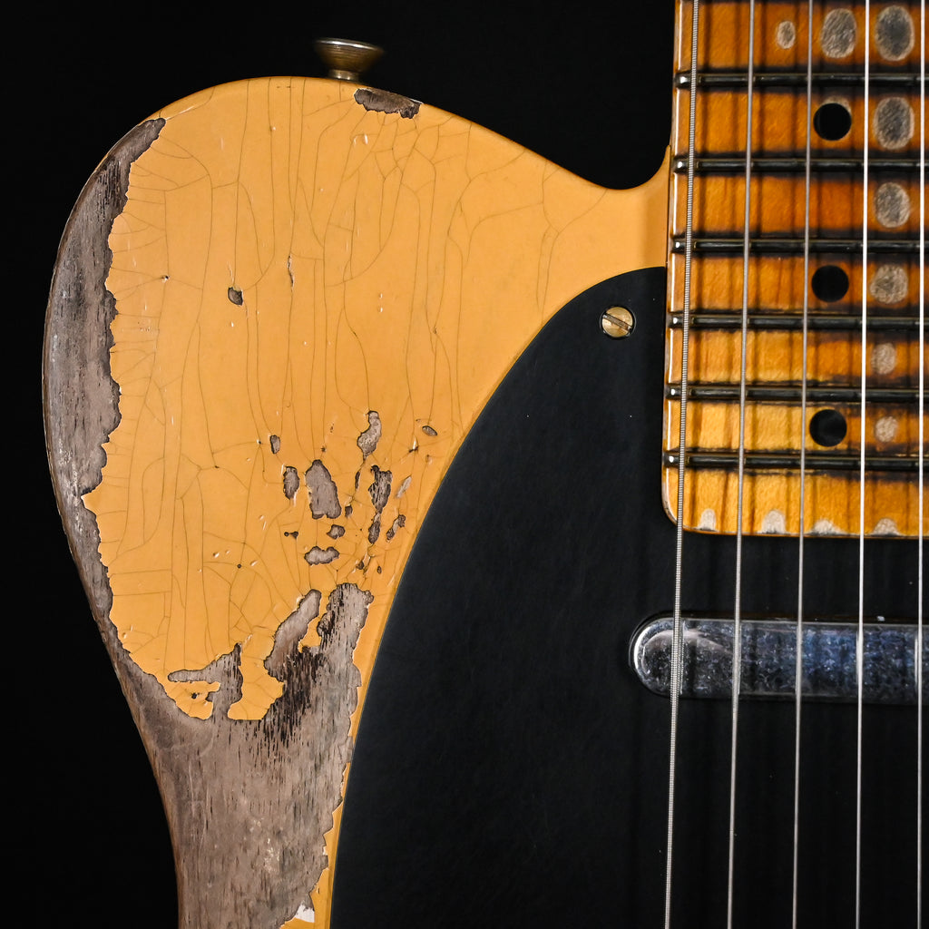 Fender Custom Shop '52 Telecaster Super Heavy Relic- Aged Nocaster Blonde 2026 (R149714)