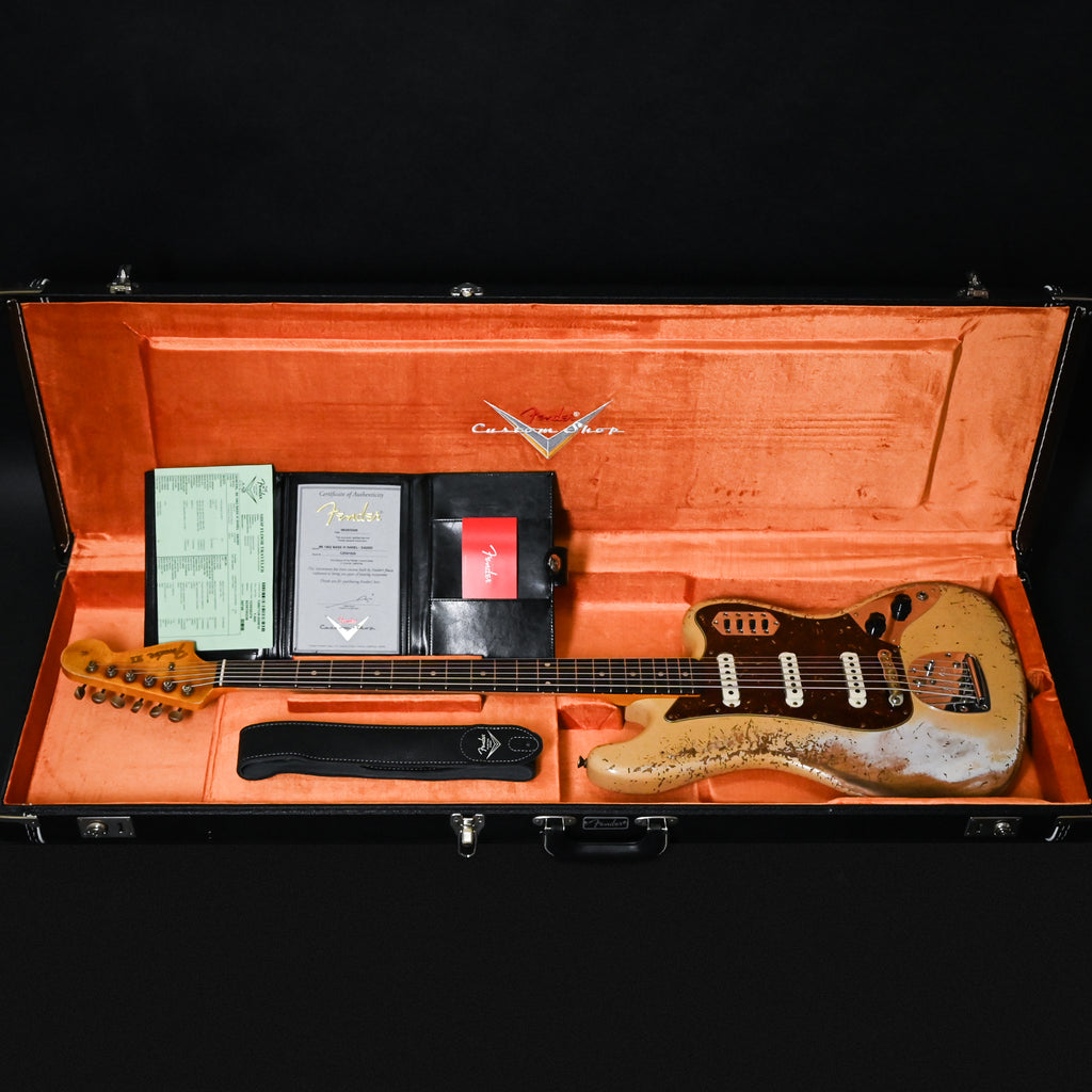 Fender Custom Shop 1962 Bass VI Super Heavy Relic- Super Aged Dessert Sand 2026 (CZ591629)