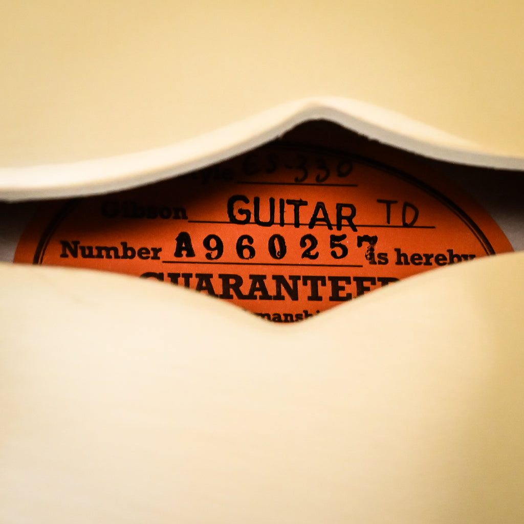 Gibson Custom Limited Edition 1959 ES-330 Reissue w/ Bigsby VOS- Antique White 2026 (A960257)
