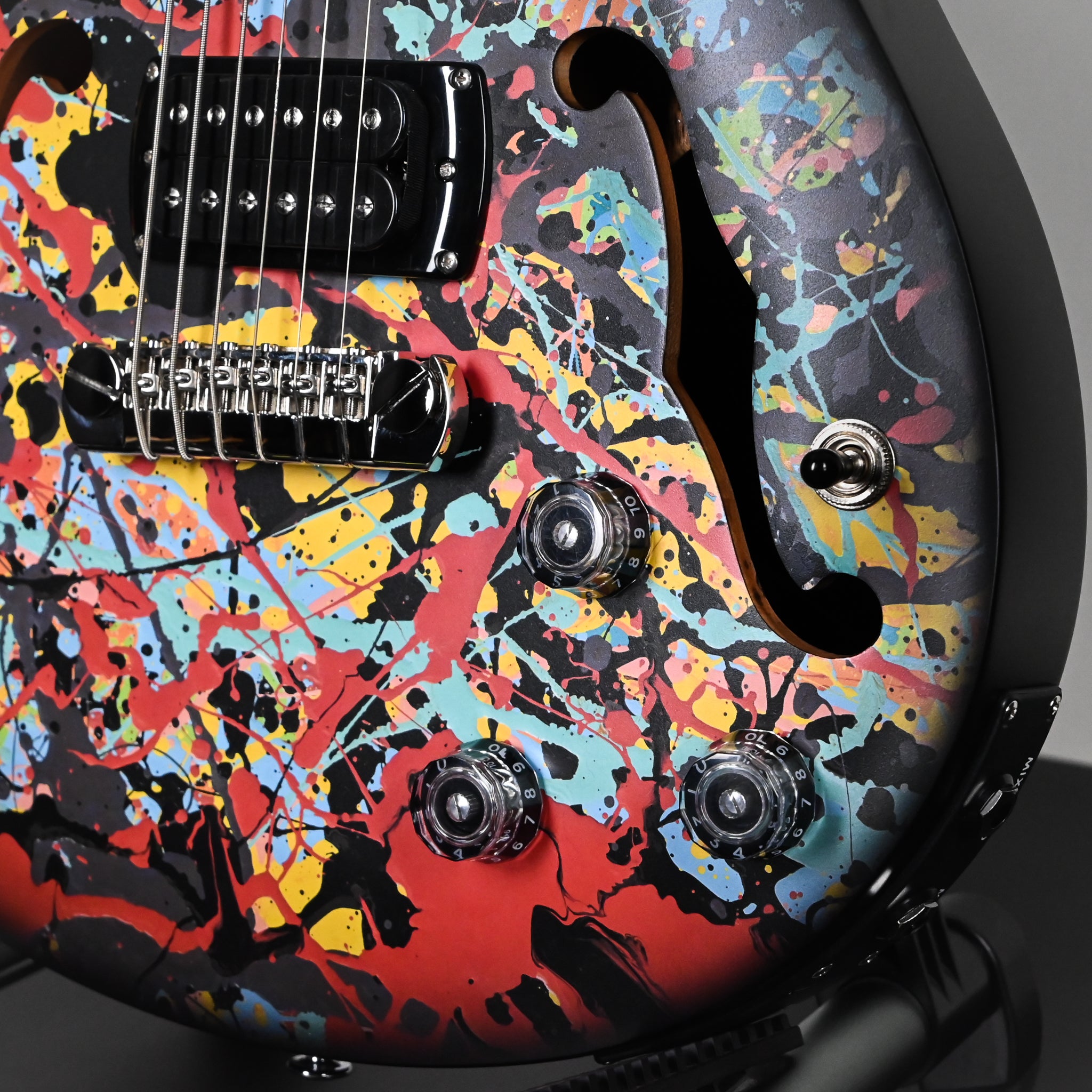 PRS SE Ed Sheeran Hollowbody I Piezo Baritone Electric Guitar- Cosmic Splash 2026 (CTIH074747)