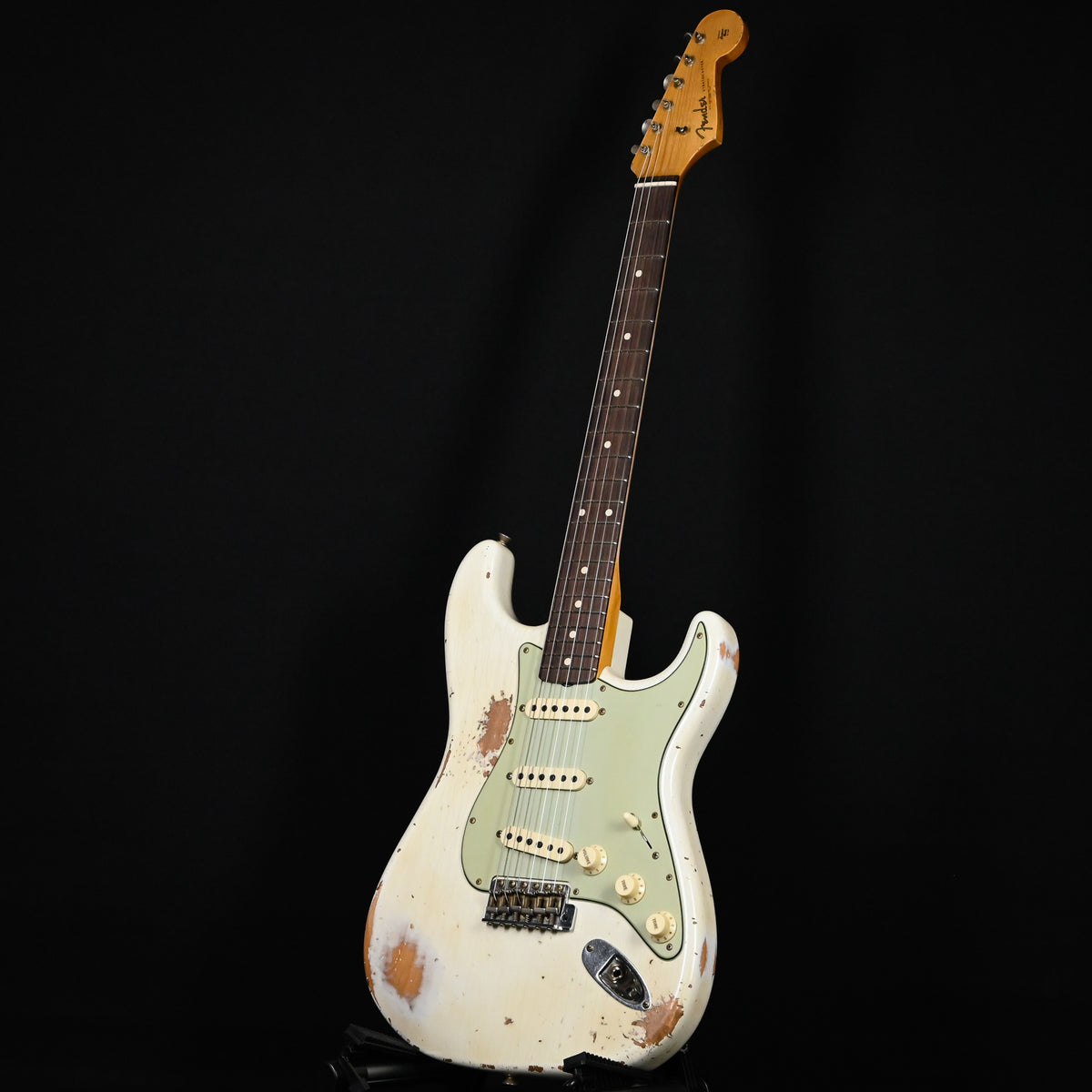 Fender Custom Shop Limited Edition 1962 Stratocaster w/ Handwound 60/63 Pickups, Heavy Relic- Aged Olympic White 2026 (CZ589408)