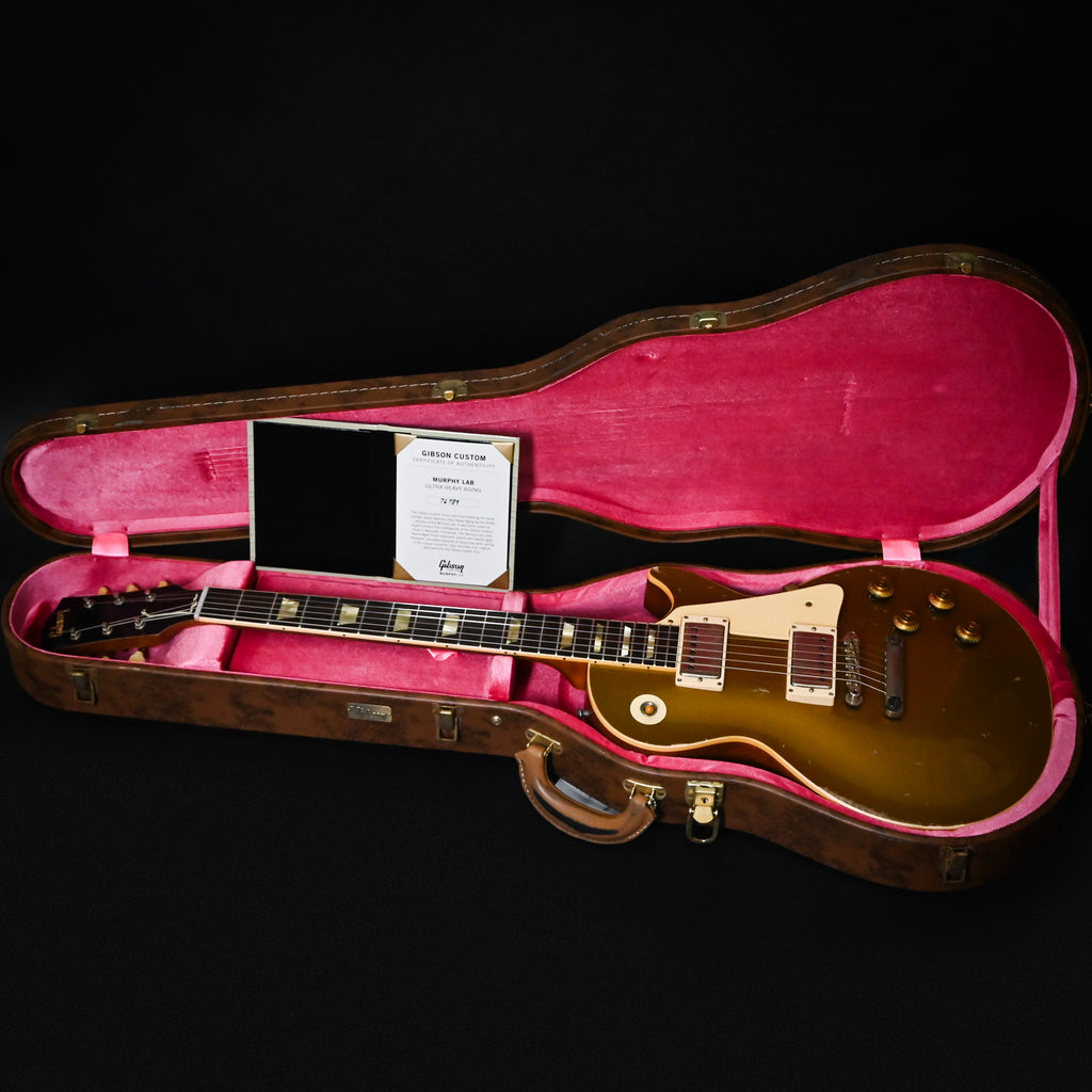 Gibson Custom Limited Edition 1957 Les Paul Reissue Murphy Lab Ultra Heavy Aged- Mustard Gold 2026 (76789)