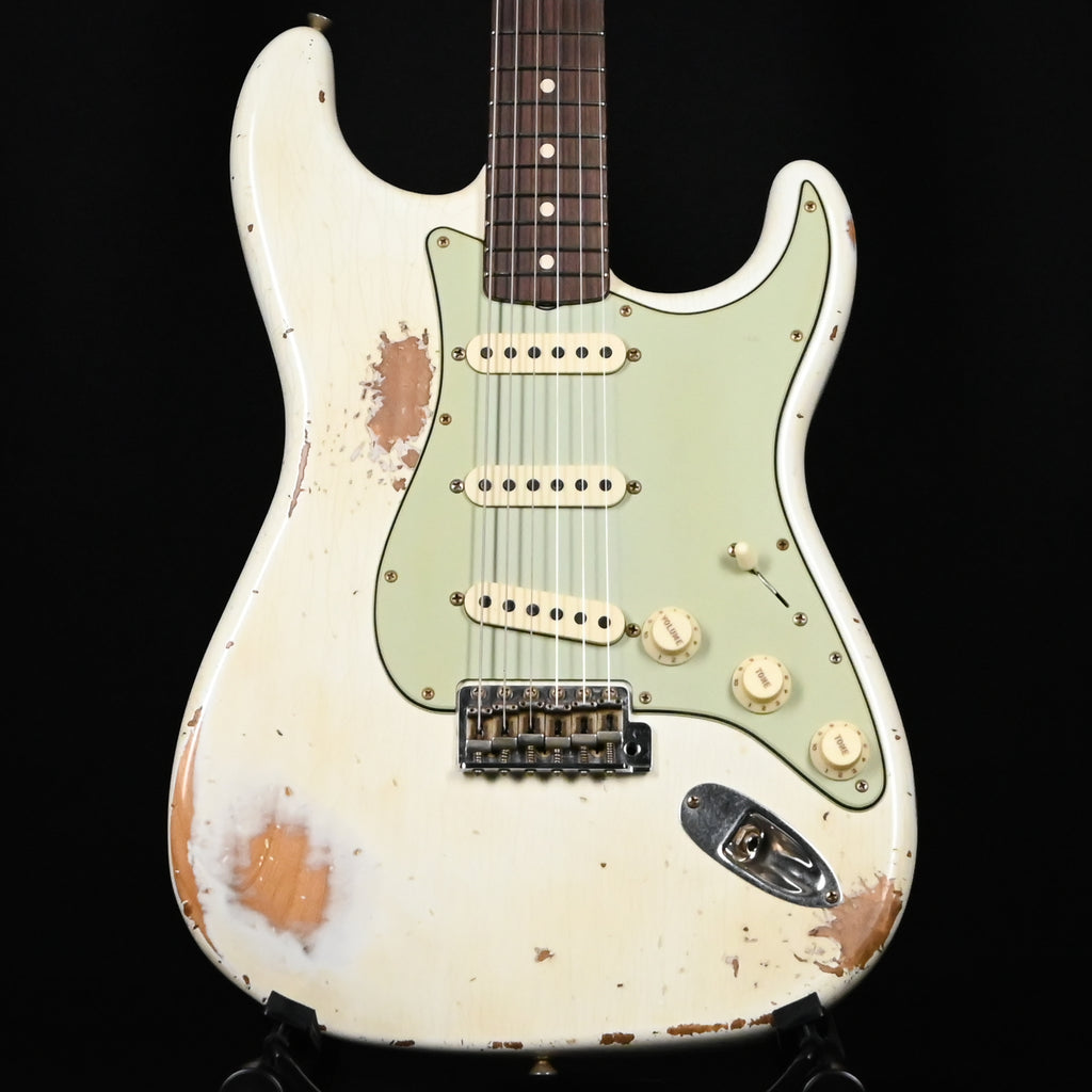Fender Custom Shop Limited Edition 1962 Stratocaster w/ Handwound 60/63 Pickups, Heavy Relic- Aged Olympic White 2026 (CZ589408)