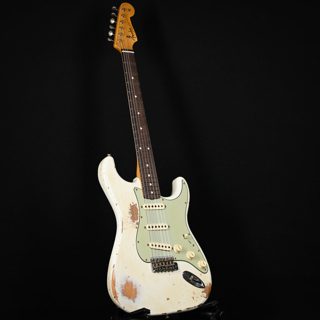 Fender Custom Shop Limited Edition 1962 Stratocaster w/ Handwound 60/63 Pickups, Heavy Relic- Aged Olympic White 2026 (CZ589408)
