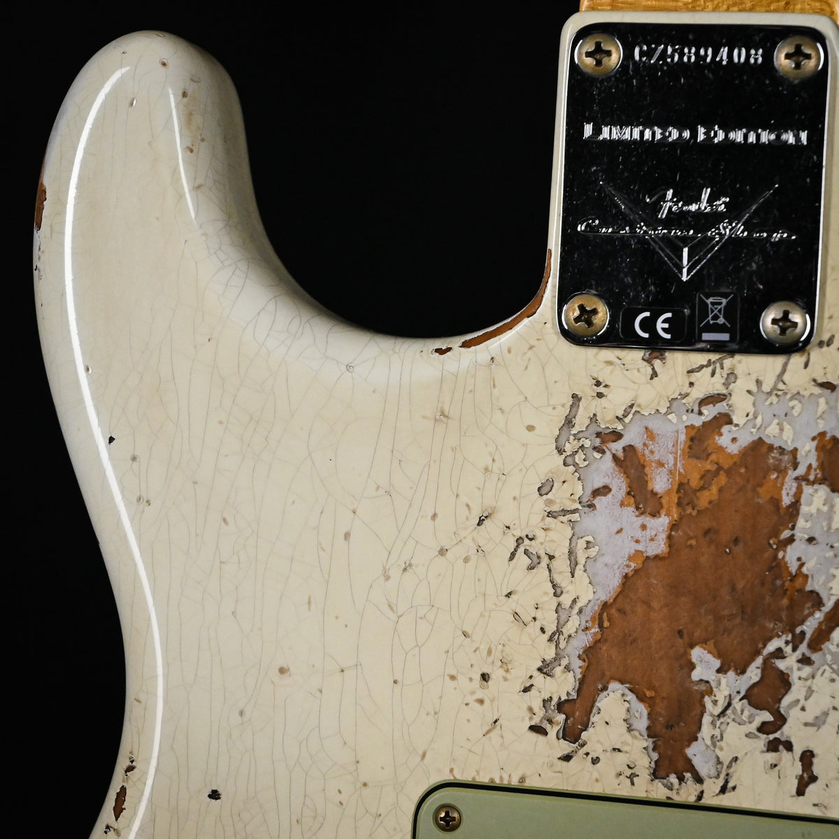 Fender Custom Shop Limited Edition 1962 Stratocaster w/ Handwound 60/63 Pickups, Heavy Relic- Aged Olympic White 2026 (CZ589408)