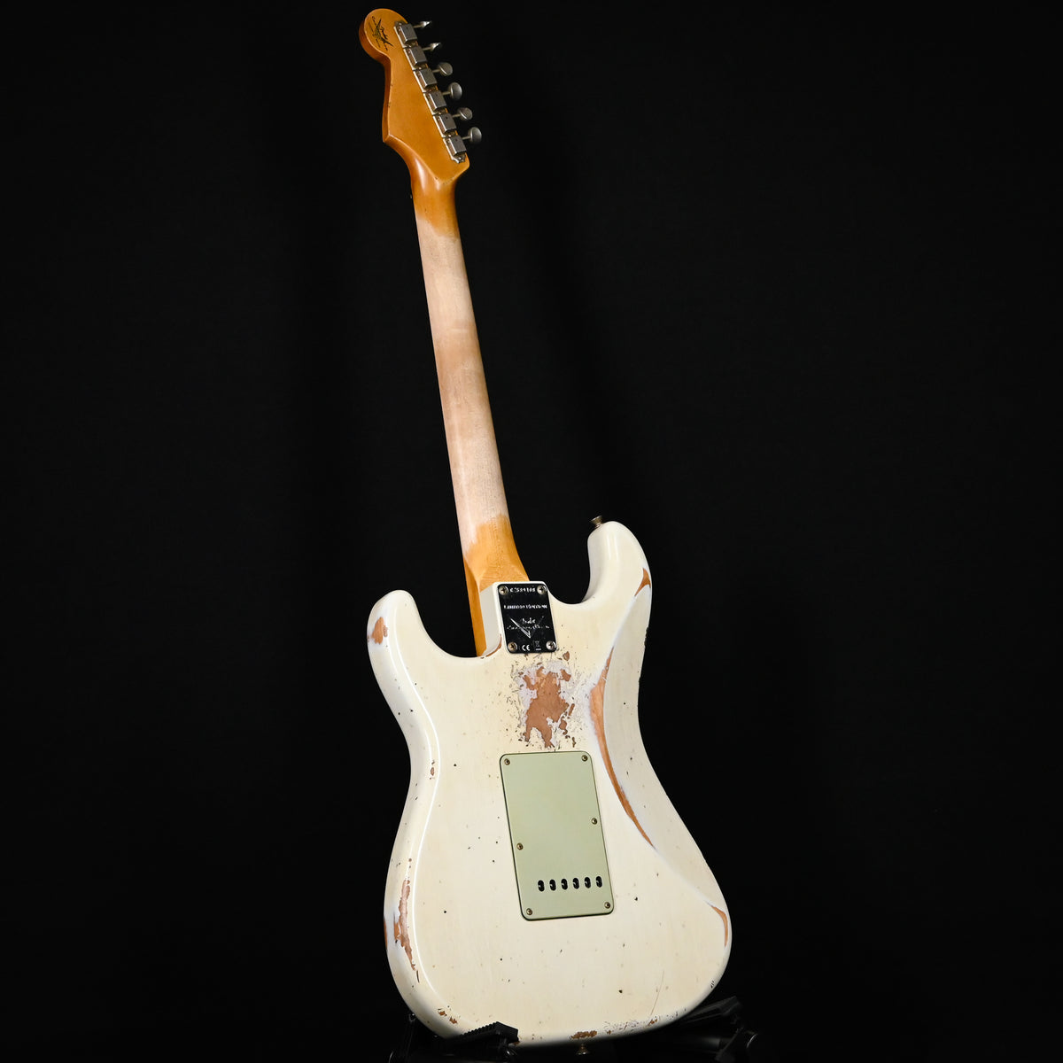 Fender Custom Shop Limited Edition 1962 Stratocaster w/ Handwound 60/63 Pickups, Heavy Relic- Aged Olympic White 2026 (CZ589408)