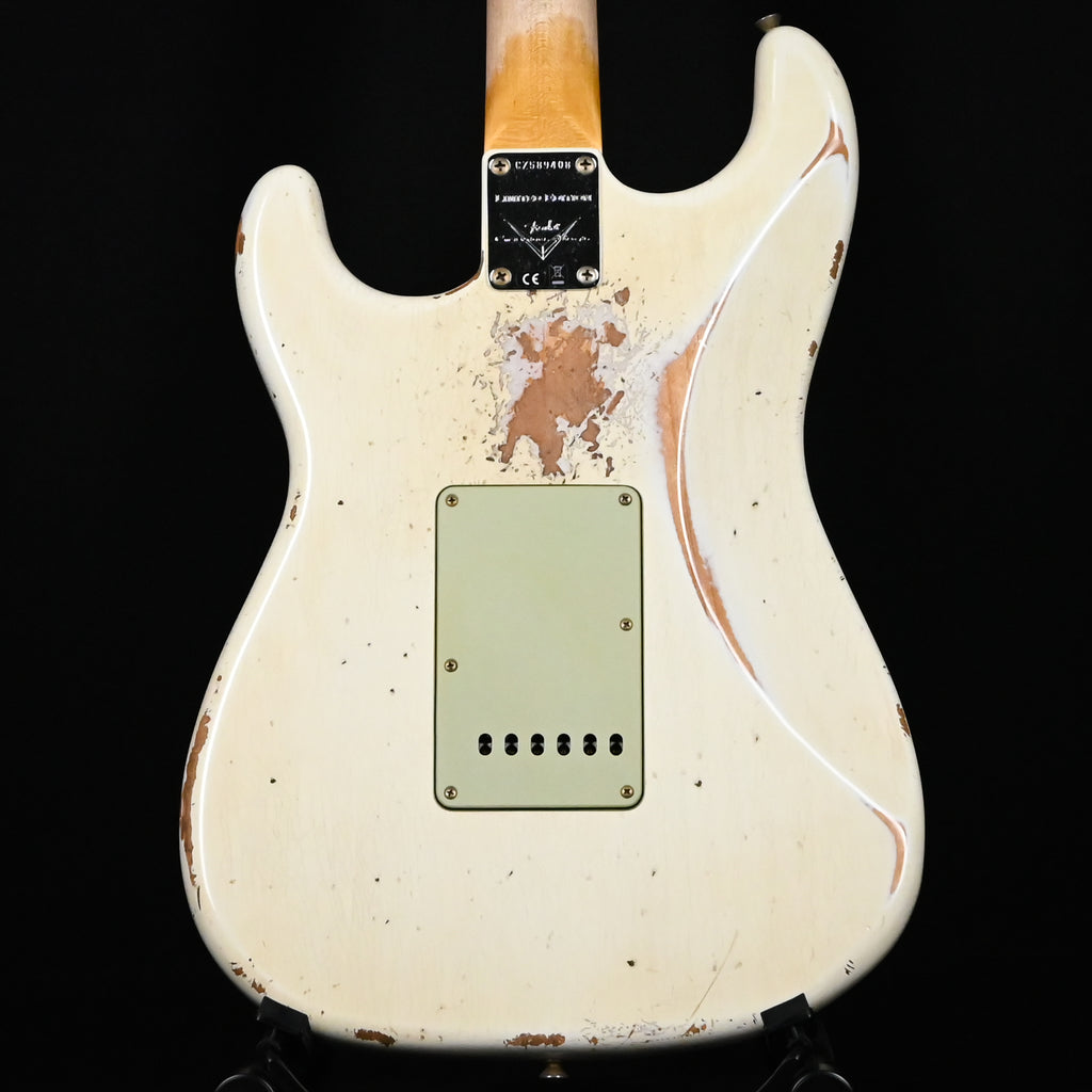 Fender Custom Shop Limited Edition 1962 Stratocaster w/ Handwound 60/63 Pickups, Heavy Relic- Aged Olympic White 2026 (CZ589408)
