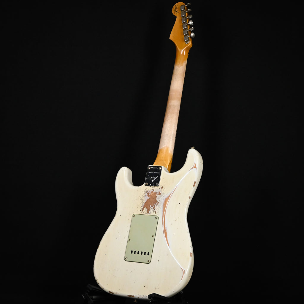 Fender Custom Shop Limited Edition 1962 Stratocaster w/ Handwound 60/63 Pickups, Heavy Relic- Aged Olympic White 2026 (CZ589408)