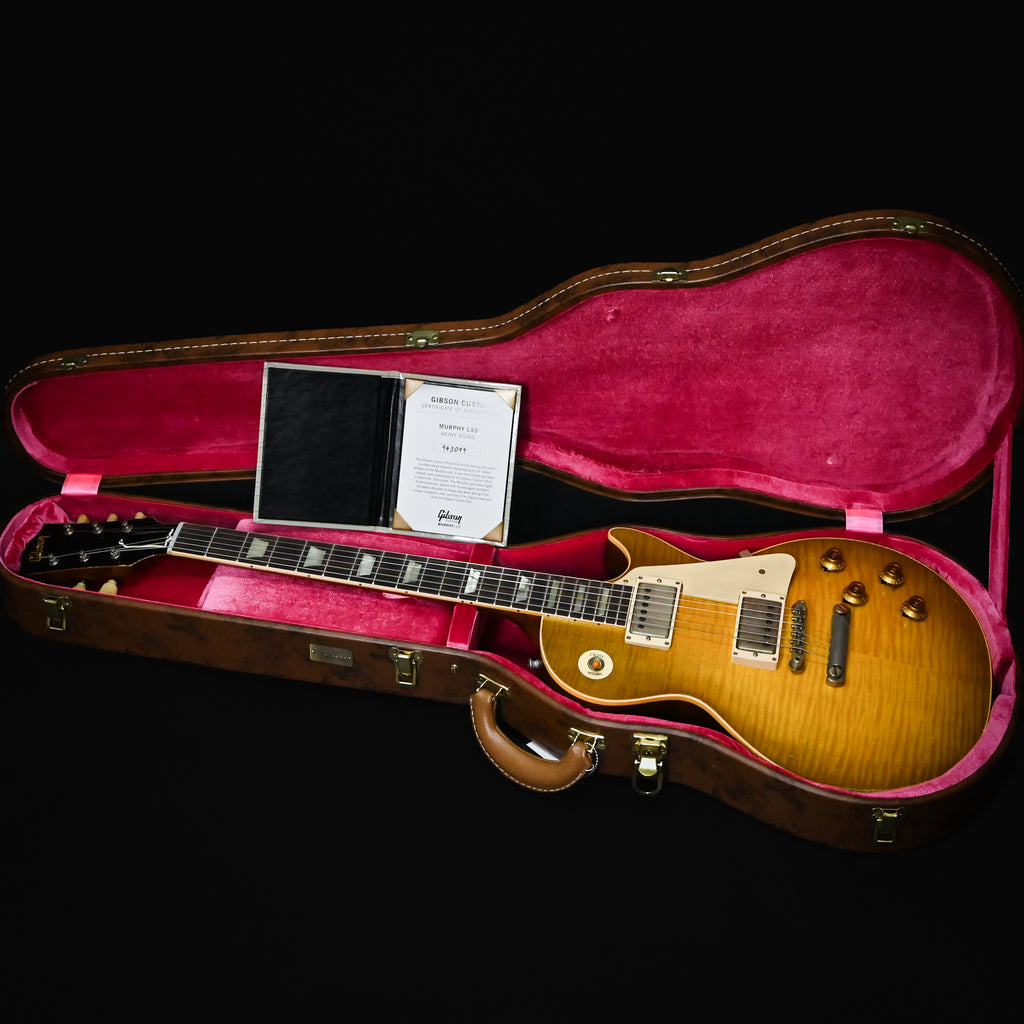 Gibson Custom 1959 Les Paul Standard Reissue Murphy Lab Heavy Aged- Green Lemon Fade 2025 (943099)