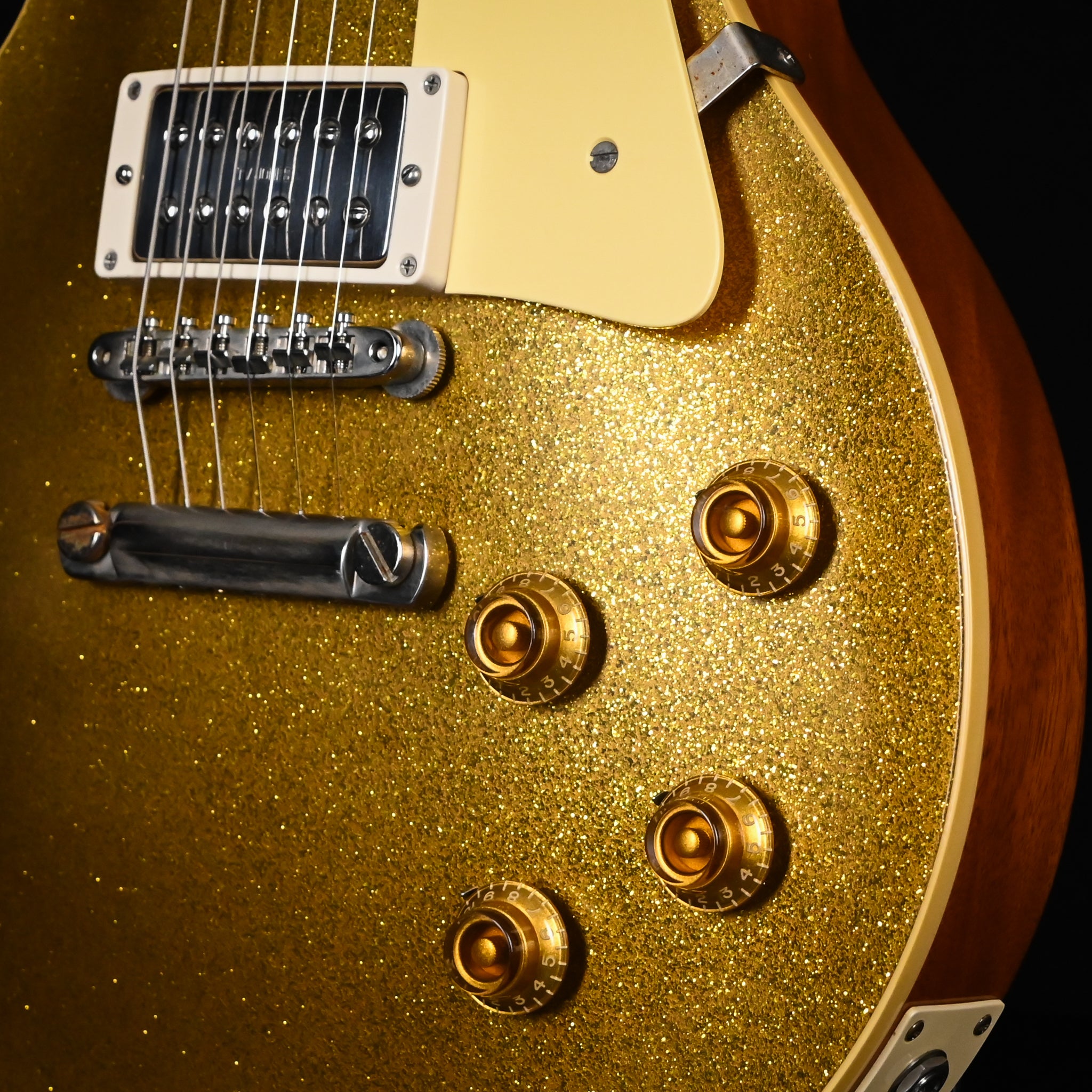 Gibson Custom Limited Edition 1957 Les Paul Reissue w/ TV Jones Powertron, VOS- Gold Sparkle Top 2026 (76725)