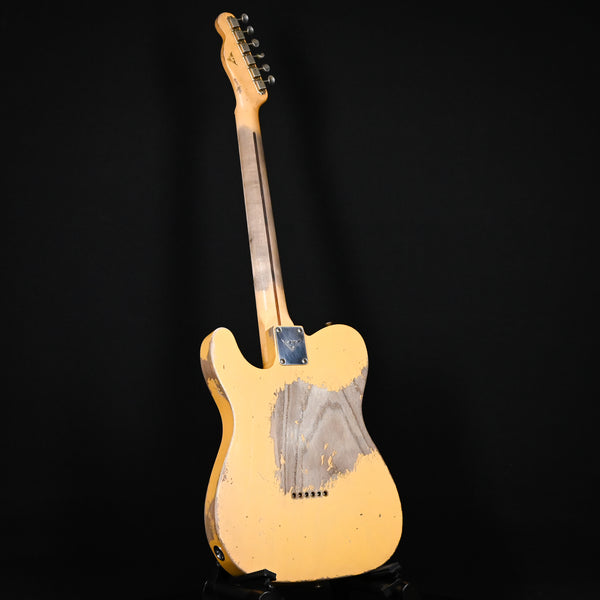 2024 Fender Custom Shop '51 Loaded CuNiFe Telecaster Masterbuilt Austin MacNutt - Heavy Relic Aged Nocaster Blonde 2024 (R131723)