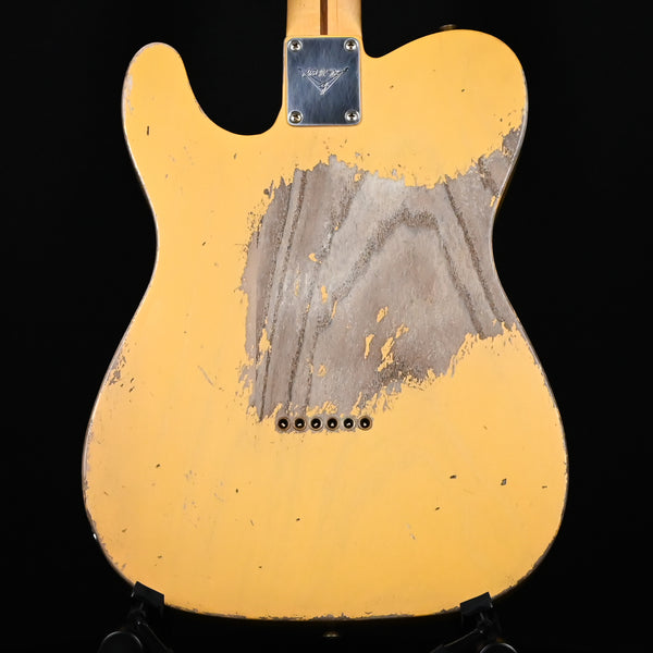 2024 Fender Custom Shop '51 Loaded CuNiFe Telecaster Masterbuilt Austin MacNutt - Heavy Relic Aged Nocaster Blonde 2024 (R131723)