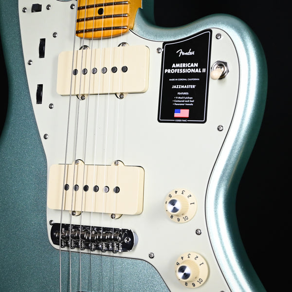 Fender American Professional II Jazzmaster - Mystic Surf Green w/ Maple Fingerboard (US23110982)