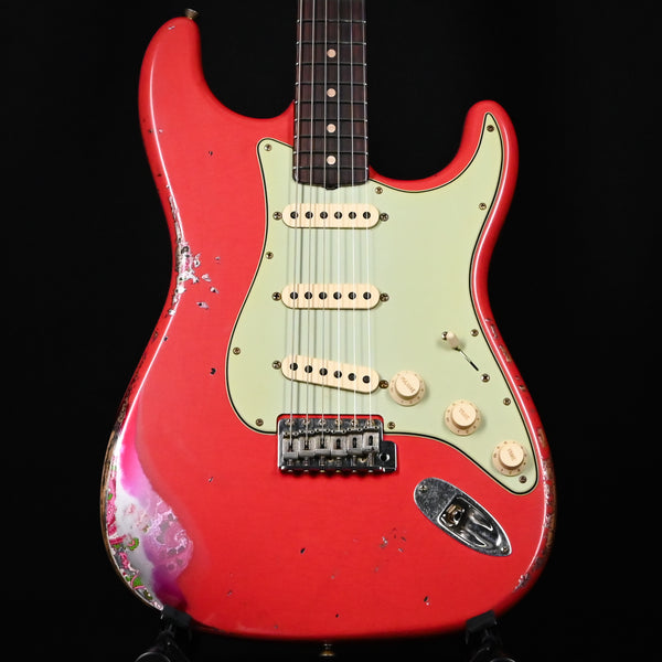 Fender Custom Shop 1962 Stratocaster w/ Josefina Handwound Pickups, Heavy Relic- Fiesta Red/ Pink Paisley 2025 (R137967)