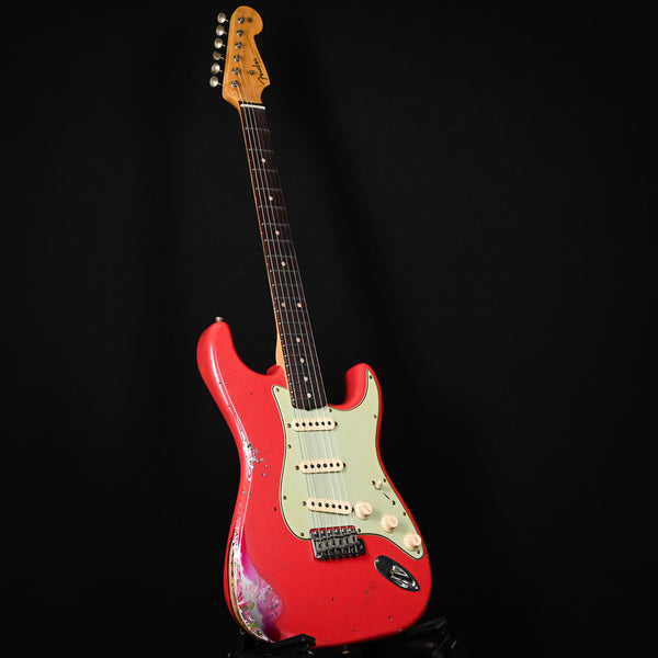 Fender Custom Shop 1962 Stratocaster w/ Josefina Handwound Pickups, Heavy Relic- Fiesta Red/ Pink Paisley 2025 (R137967)