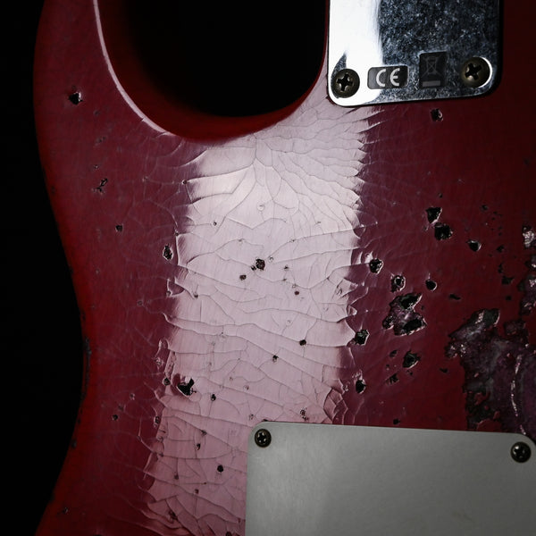 Fender Custom Shop 1962 Stratocaster w/ Josefina Handwound Pickups, Heavy Relic- Fiesta Red/ Pink Paisley 2025 (R137967)