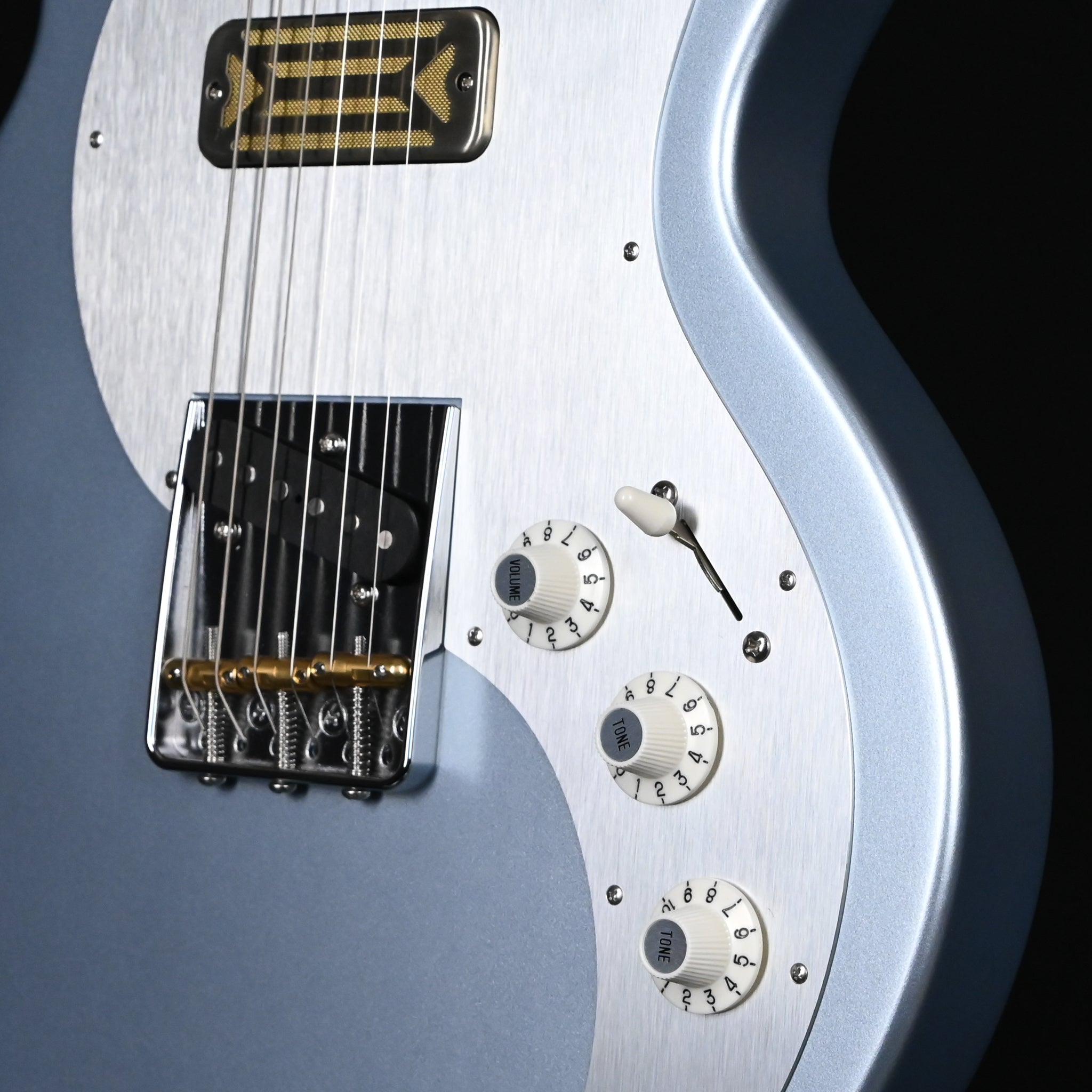 Eastman Fullertone SC '52 Electric Guitar- Satin Ice Blue Metallic 2026 (F2501941)