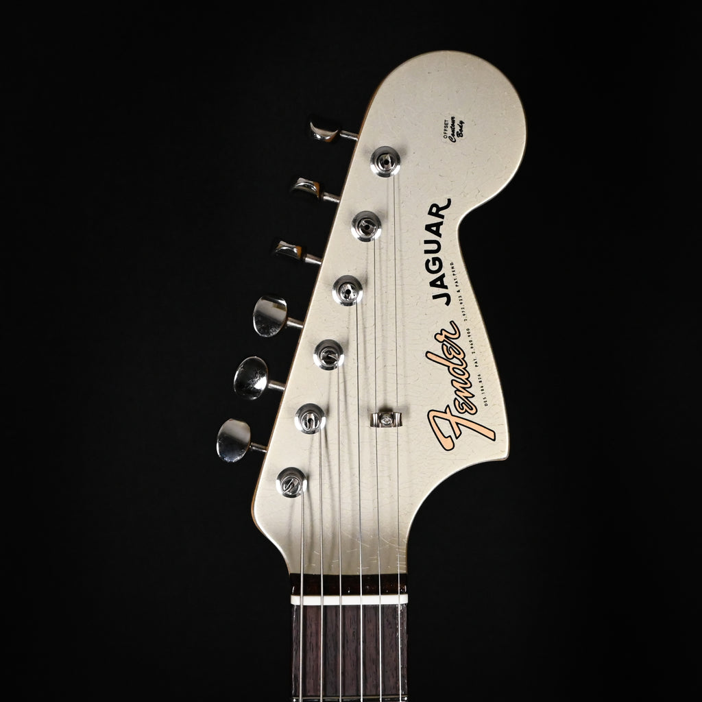Fender Custom Shop '63 Jaguar Deluxe Closet Classic- Aged Inca Silver 2025 (CZ584407)