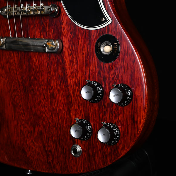 Gibson Custom 1961 Les Paul SG Standard Reissue Stop Bar VOS- Cherry Red 2025 (503271)