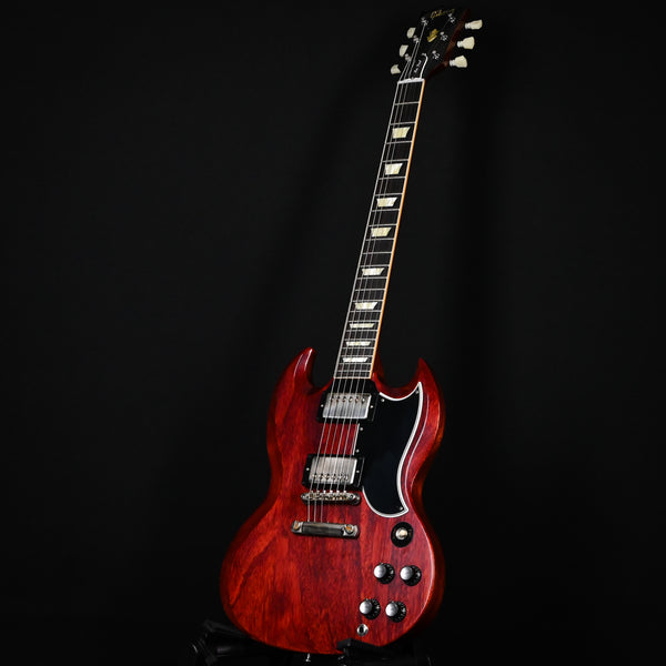 Gibson Custom 1961 Les Paul SG Standard Reissue Stop Bar VOS- Cherry Red 2025 (503271)