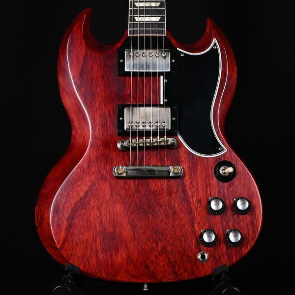 Gibson Custom 1961 Les Paul SG Standard Reissue Stop Bar VOS- Cherry Red 2025 (503271)