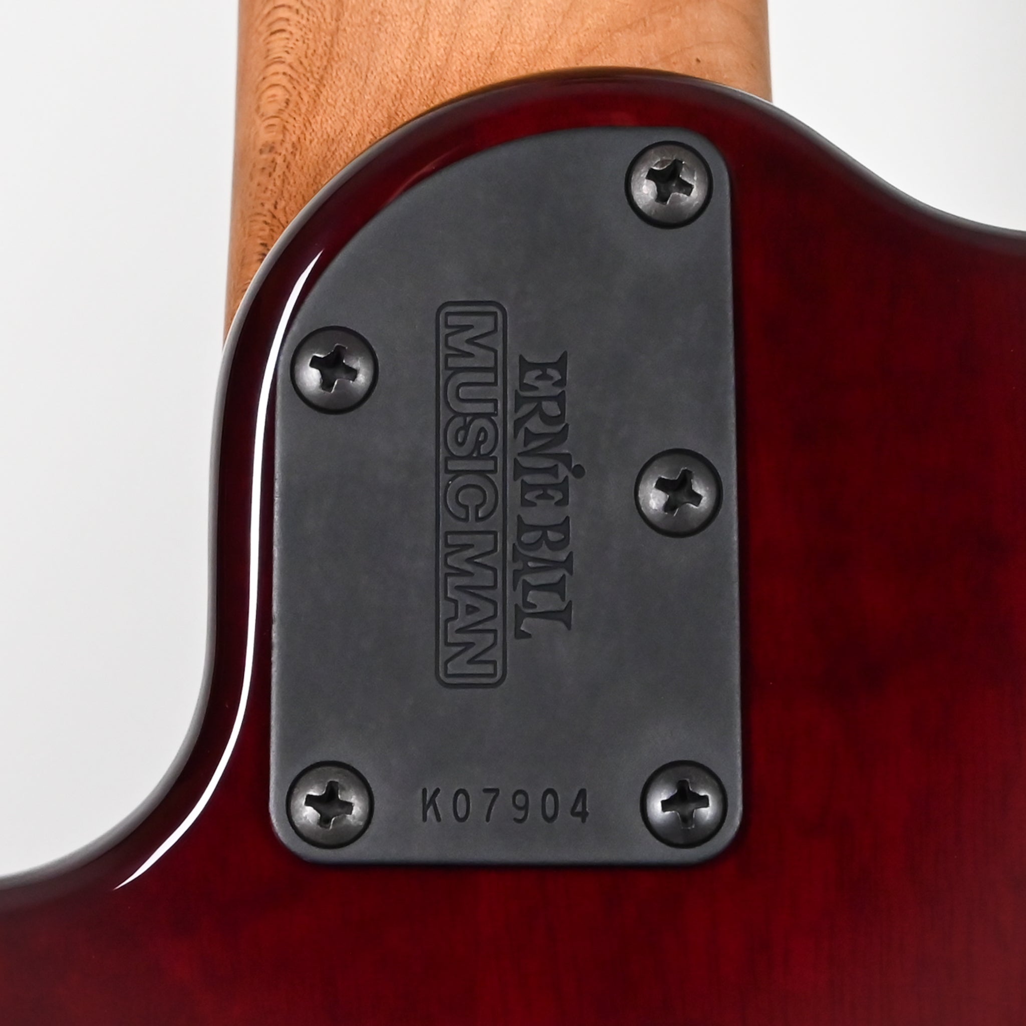Ernie Ball Music Man JP15 John Petrucci Signature 7-String Electric Guitar- Red Tide Flame 2026 (K07904)