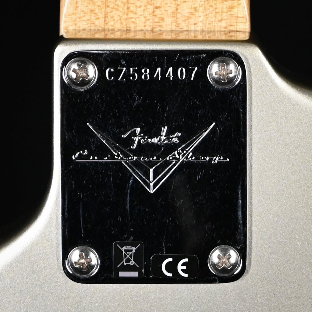 Fender Custom Shop '63 Jaguar Deluxe Closet Classic- Aged Inca Silver 2025 (CZ584407)