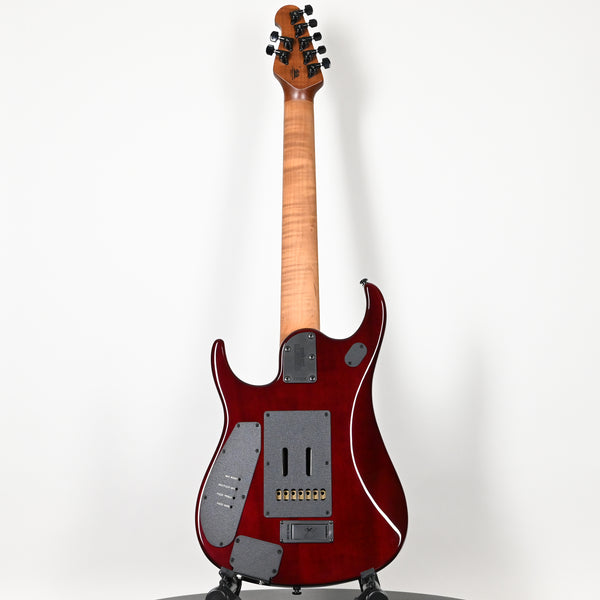 Ernie Ball Music Man JP15 John Petrucci Signature 7-String Electric Guitar- Red Tide Flame 2026 (K07904)