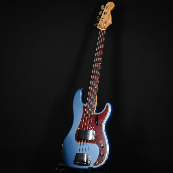 Fender Custom Shop '64 Precision Bass Relic- Aged Lake Placid Blue 2024 (CZ582117)