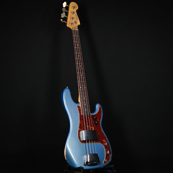 Fender Custom Shop '64 Precision Bass Relic- Aged Lake Placid Blue 2024 (CZ582117)